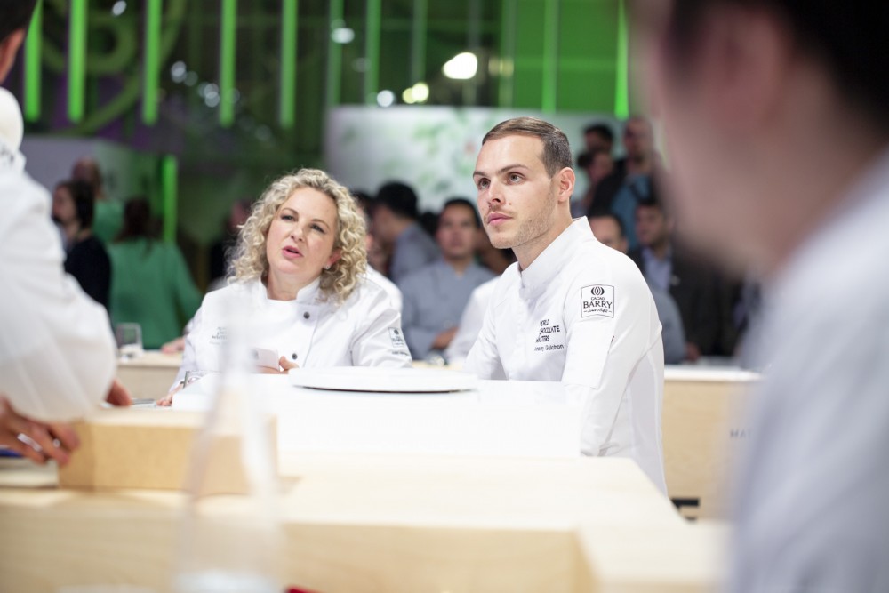 Jury Kirsten Tibballs and Amaury Guichon