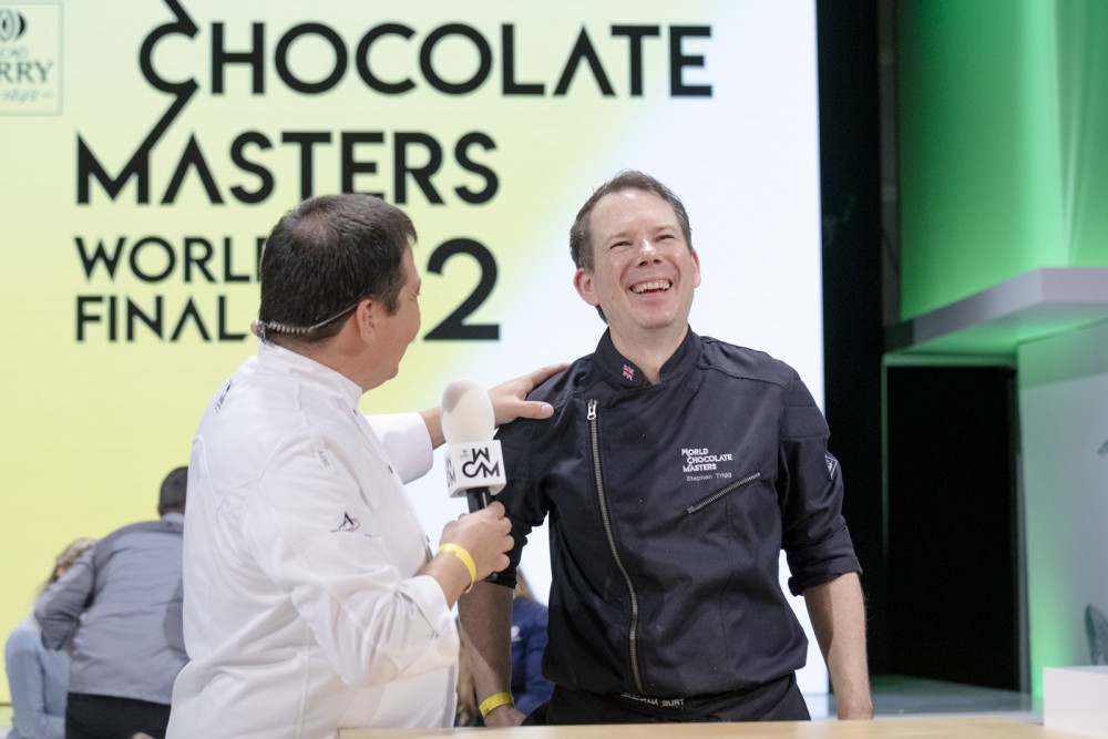 A sigh of relief as Stephen Trigg (UK) finishes his #TASTE on time