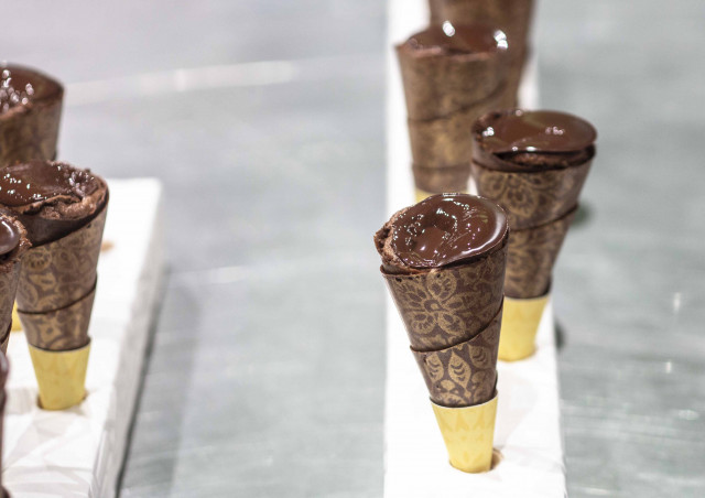 CHOCOLATE CONE by Yoann Laval 