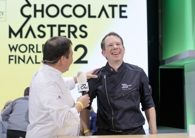 A sigh of relief as Stephen Trigg (UK) finishes his #TASTE on time